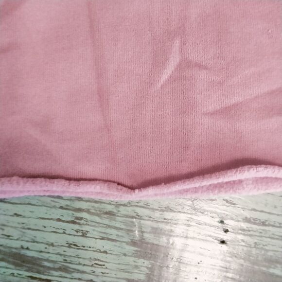 Bella + Canvas Fleece Collection Mauve Cropped Sweatshirt Size M Melanin Rich - Picture 8 of 8